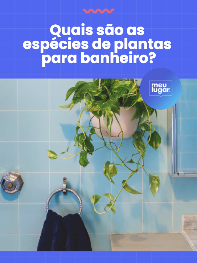 Quais são as espécies de plantas para banheiro?