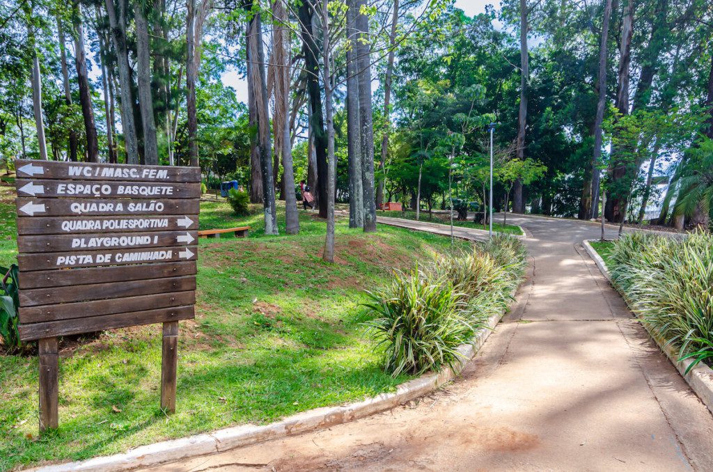 Foto que ilustra matéria sobre parque em Diadema mostra o Parque do Paço