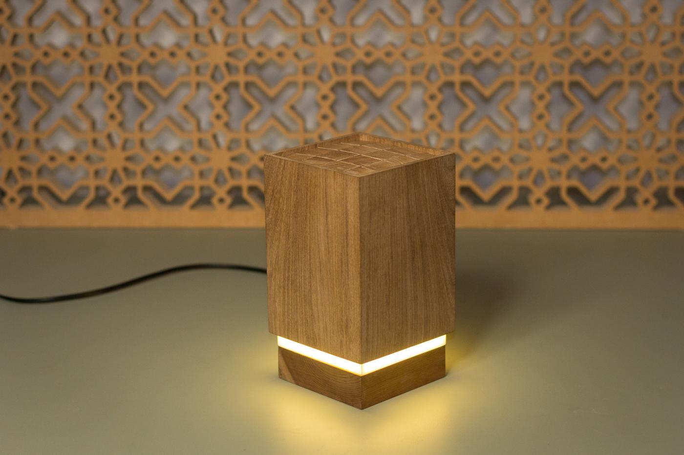 Luminária Obturador, da Madeira Design