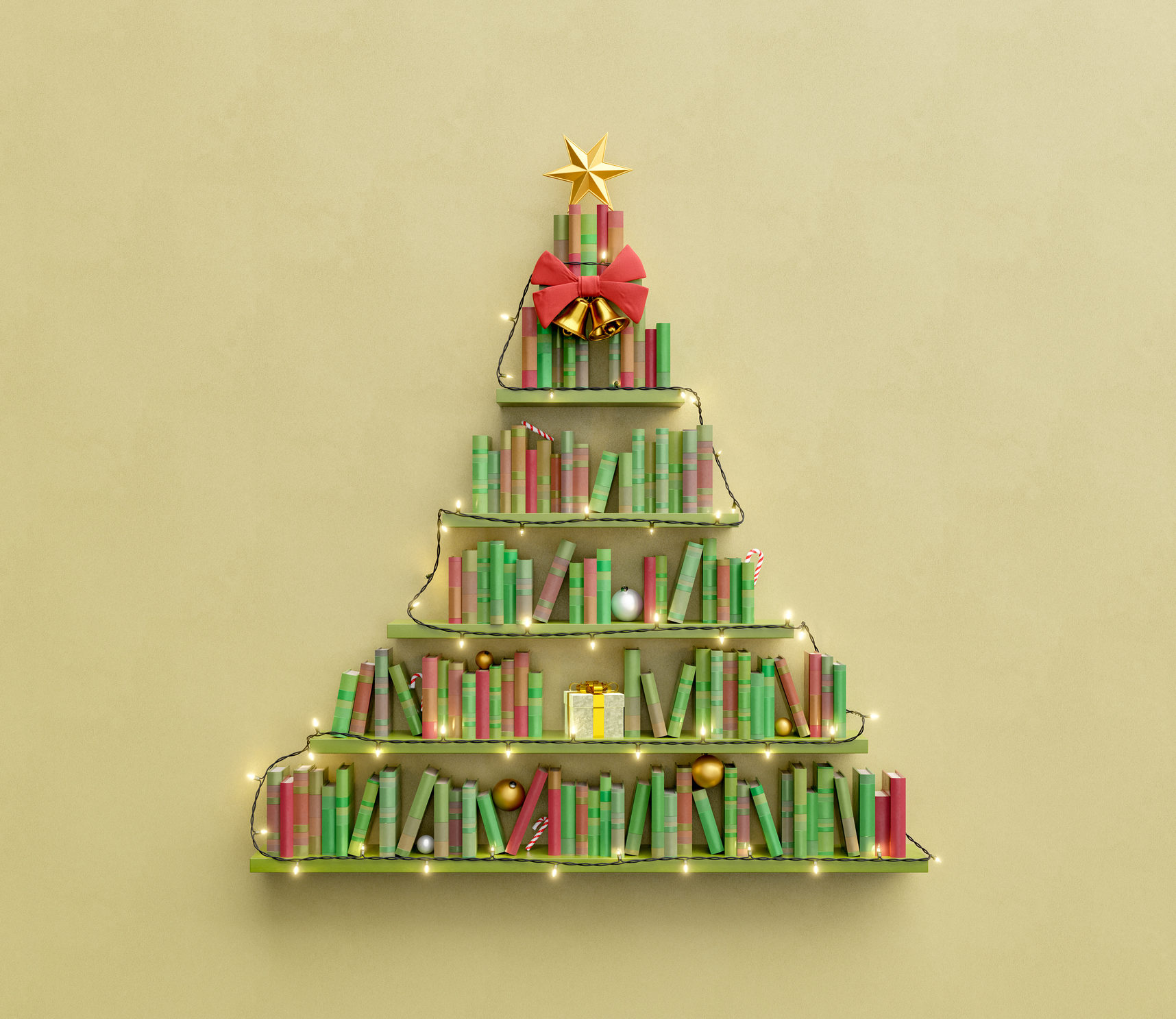 Ideias de árvore de Natal simples e criativas