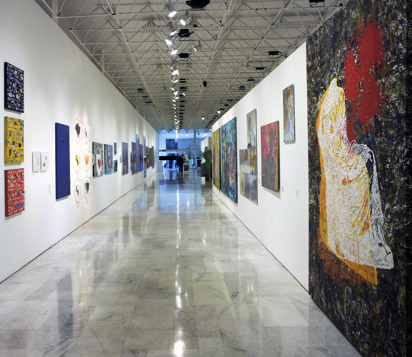 Sala de exposição do Palácio das Artes