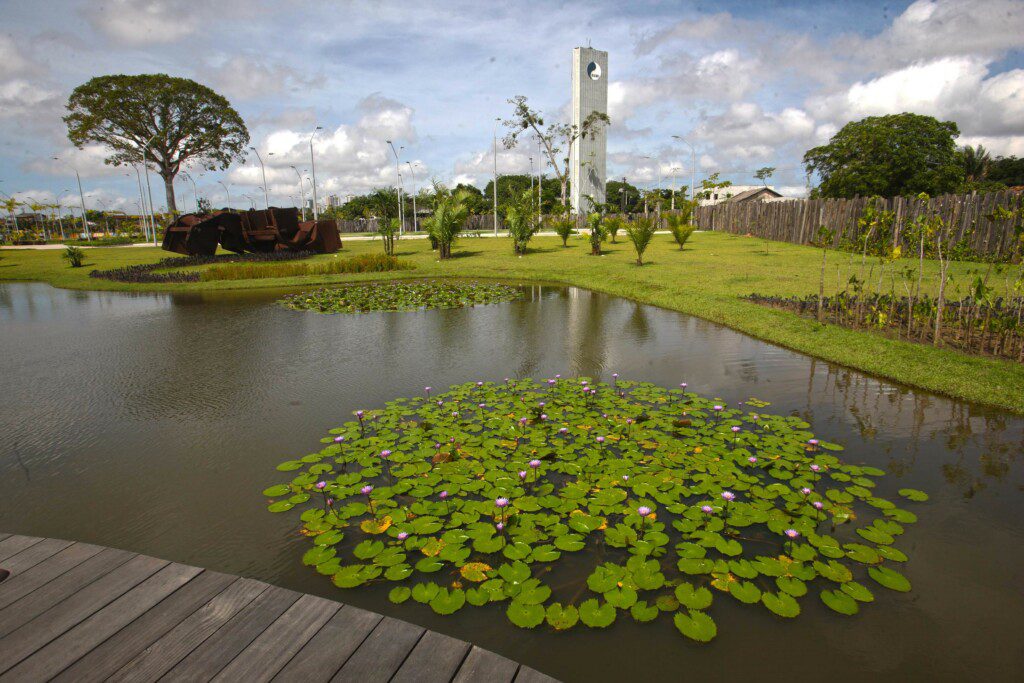 Imagem que ilustra matéria sobre Parques em Belém mostra o Parque Estadual do Utinga