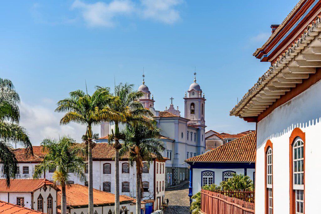 Foto da cidade de Diamantina, em Minas Gerais.
