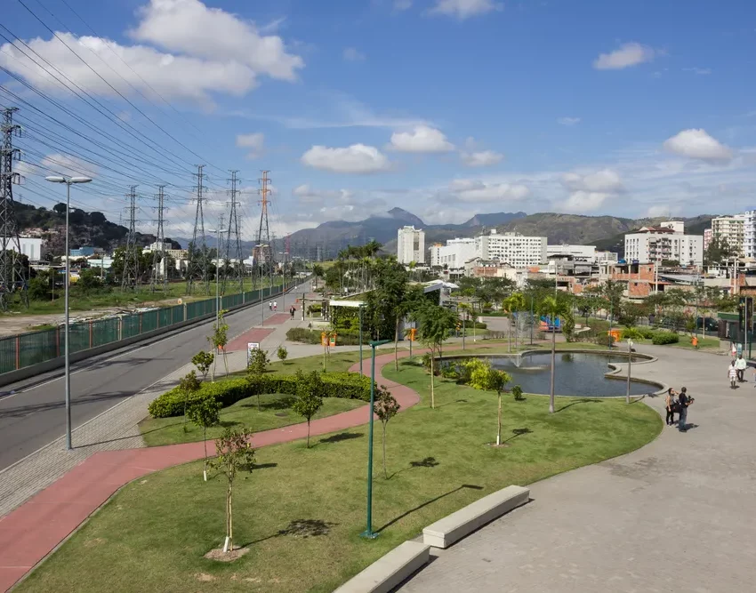 Foto que ilustra matéria sobre o Subúrbio do Rio de Janeiro mostra uma panorâmica do Parque de Madureira
