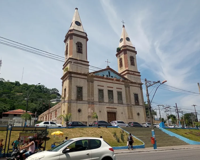 Fotografia da igreja Matriz em São Gonçalo.