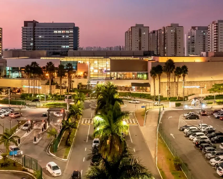 Foto que ilustra matéria sobre Shoppings no ABC mostra a fachada do ParkShopping São Caetano (Foto: Divulgação Multiplan)
